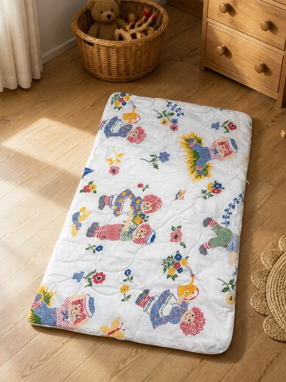 Vintage Lady Christina Raggedy Ann & Andy Children’s Light Sleeping Bag